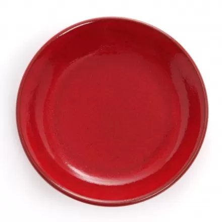 Assiette*Jean-Vier Assiette Creuse Rouge