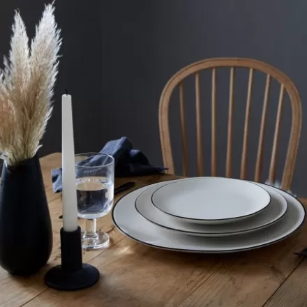 Assiette*Jean-Vier Assiette Ecru