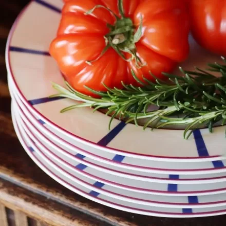 Assiette*Jean-Vier Assiette Plate Blanc