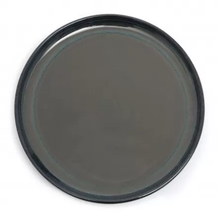 Assiette*Jean-Vier Assiette Plate Bleu