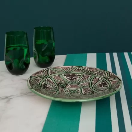 Chemin De Table*Jean-Vier Chemin De Table Vert