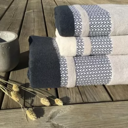 Drap De Bain*Jean-Vier Drap De Bain Gris