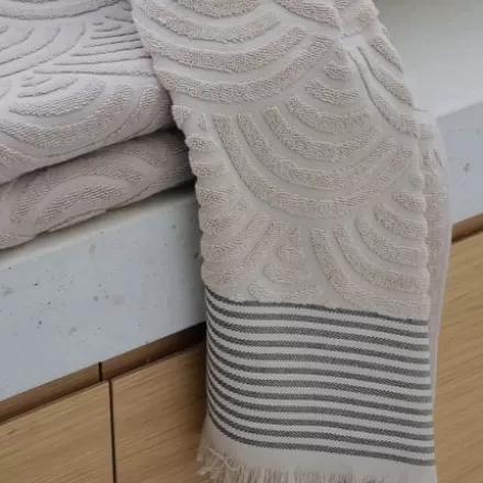 Drap De Douche*Jean-Vier Drap De Douche Beige