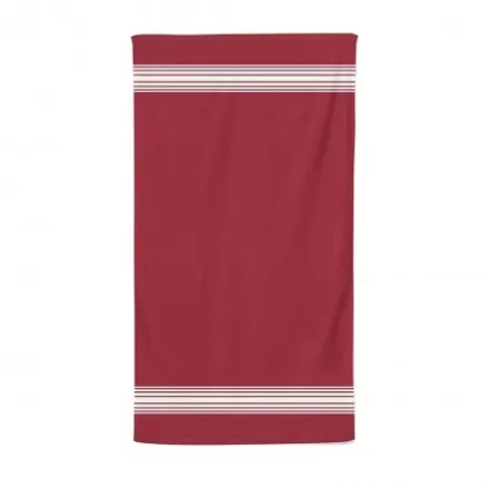 Drap De Douche*Jean-Vier Drap De Douche Rouge
