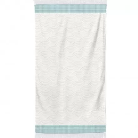 Drap De Bain*Jean-Vier Drap De Plage Blanc