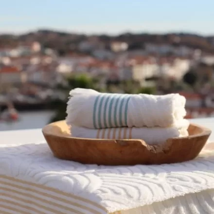 Drap De Bain*Jean-Vier Drap De Plage Blanc