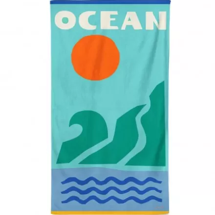 Drap De Plage*Jean-Vier Drap De Plage Bleu