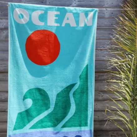 Drap De Plage*Jean-Vier Drap De Plage Bleu