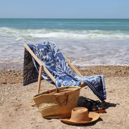 Drap De Plage*Jean-Vier Drap De Plage Bleu