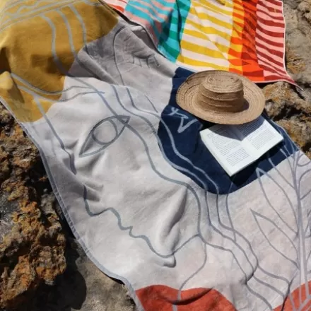 Drap De Plage*Jean-Vier Drap De Plage Multicolore