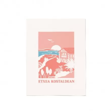 Essuie Main*Jean-Vier Essuie-Main Rose