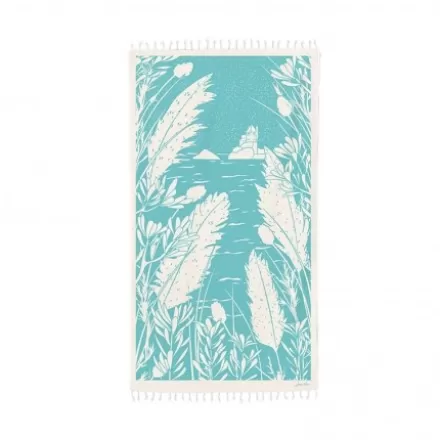 Foutas En Coton*Jean-Vier Foutas En Coton Bleu