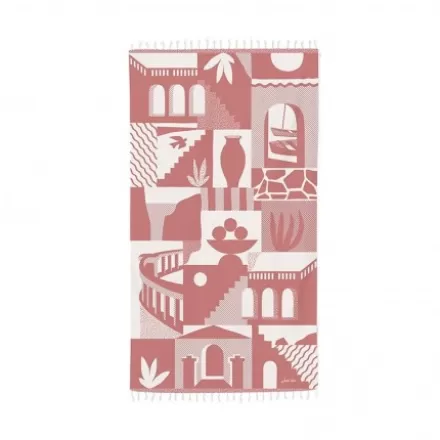 Foutas En Coton*Jean-Vier Foutas En Coton Rose