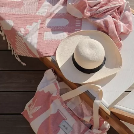 Foutas En Coton*Jean-Vier Foutas En Coton Rose