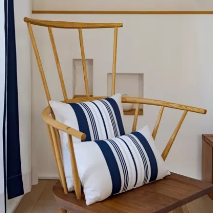Housse De Coussin*Jean-Vier Housse De Coussin Bleu
