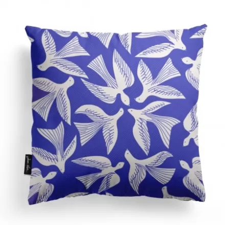 Housse De Coussin*Jean-Vier Housse De Coussin Bleu
