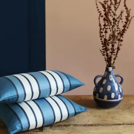 Housse De Coussin*Jean-Vier Housse De Coussin Bleu