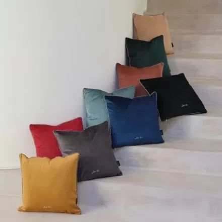 Housse De Coussin*Jean-Vier Housse De Coussin Gris