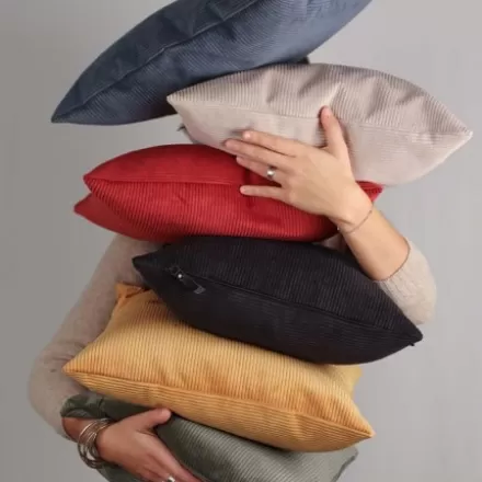 Housse De Coussin*Jean-Vier Housse De Coussin Rouge