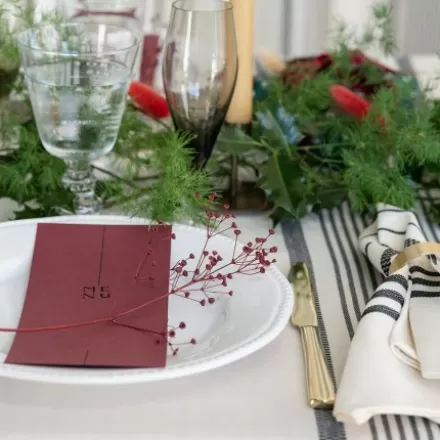 Nappe De Table*Jean-Vier Nappe En Lin Et Coton A Rayures Noir Et Ecru