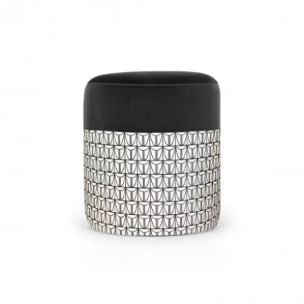 Pouf*Jean-Vier Pouf Noir