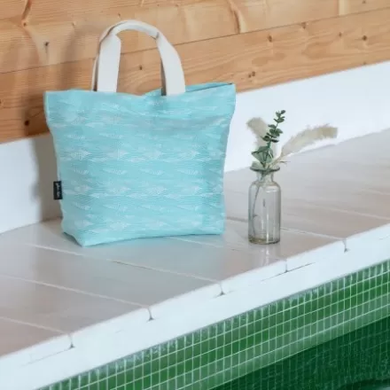 Sac Shopping Et Sac De Plage*Jean-Vier Sac Shopping Et Sac De Plage Bleu