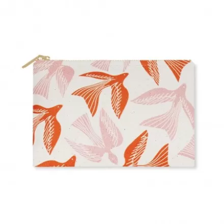 Pochette Plate*Jean-Vier Sacs, Trousses Et Pochettes En Toile Multicolor