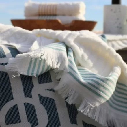 Serviette De Bain*Jean-Vier Serviette De Bain Bleu