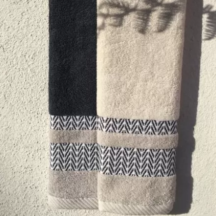 Serviette De Bain*Jean-Vier Serviette De Bain Gris