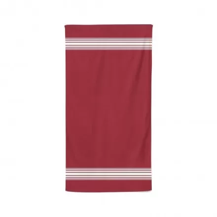 Serviette De Bain*Jean-Vier Serviette De Bain Rouge