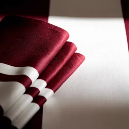 Serviette De Table*Jean-Vier Serviette De Table Rouge
