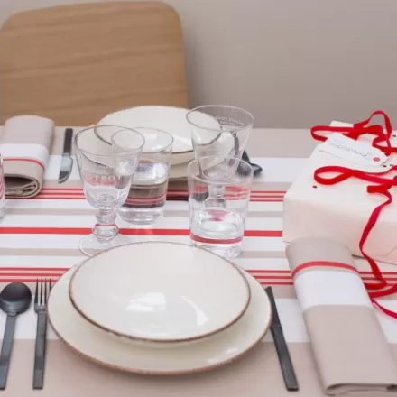 Serviette De Table*Jean-Vier Serviette De Table Rouge