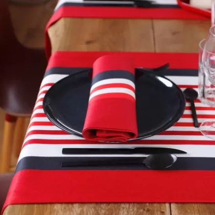 Serviette De Table*Jean-Vier Serviette De Table Rouge