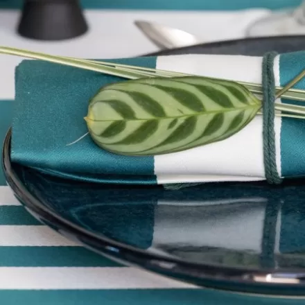 Serviette De Table*Jean-Vier Serviette De Table Vert