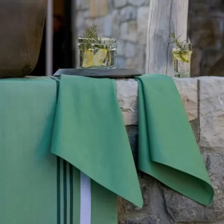 Serviette De Table*Jean-Vier Serviette De Table Vert