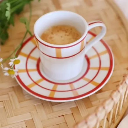 Tasse Et Mug*Jean-Vier Tasse A Cafe Jaune