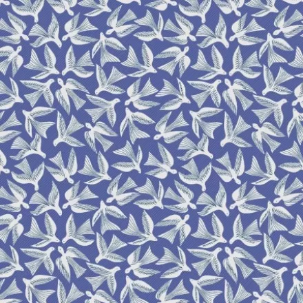 Tissu Au Mètre Et Toile Basque*Jean-Vier Tissu Au Mètre Et Toile Basque Bleu