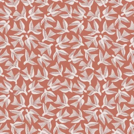 Tissu Au Mètre Et Toile Basque*Jean-Vier Tissu Au Mètre Et Toile Basque Orange