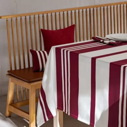 Tissu Au Mètre Et Toile Basque*Jean-Vier Tissu Au Mètre Et Toile Basque Rouge
