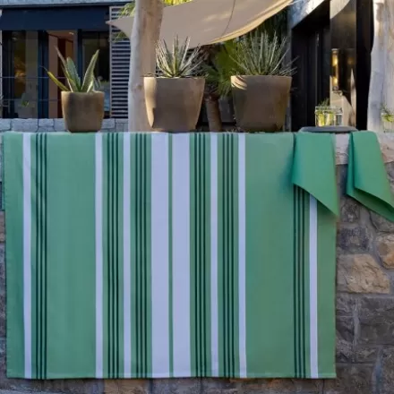 Tissu Au Mètre Et Toile Basque*Jean-Vier Tissu Au Mètre Et Toile Basque Vert