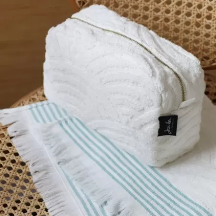 Trousse De Toilette Basque*Jean-Vier Trousse De Toilette Basque Blanc