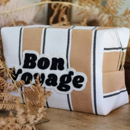 Trousse De Toilette Basque*Jean-Vier Trousse De Toilette Basque Marron