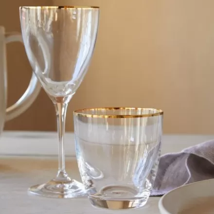Verres À Eau Et À Pied*Jean-Vier Verres À Eau Et À Pied
