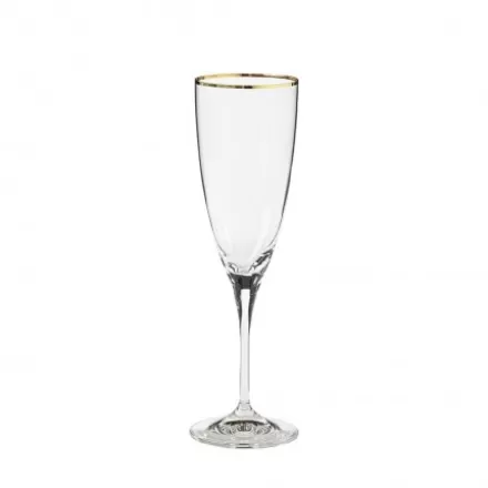 Verres À Eau Et À Pied*Jean-Vier Verres À Eau Et À Pied Or